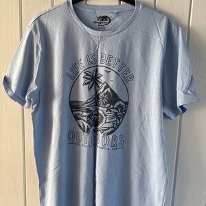 Primark Sky Blue Long Sleeve Outdoor Tee